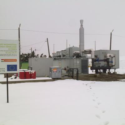 Dunaujvaros Deponie Biogasmotor 2
