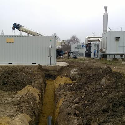 Dunaujvaros Deponie Biogasmotor 4